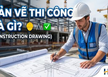 Bản vẽ thi công Construction Drawing là gì và vai trò cốt lõi trong dự án xây dựng