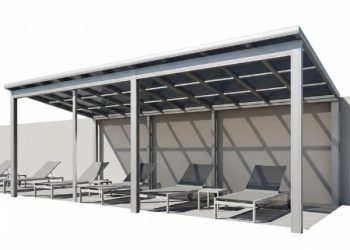 7 vật liệu phù hợp cho mái che hồ bơi bền bỉ và sang trọng nhất