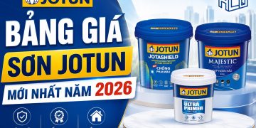 Bảng giá sơn Jotun mới nhất năm 2026